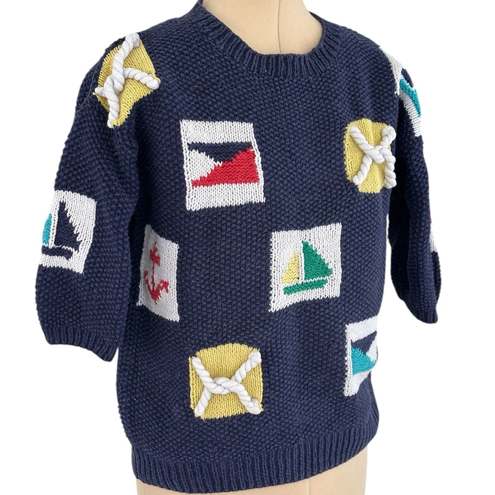 Vintage Nautical Belle Pointe Sweater